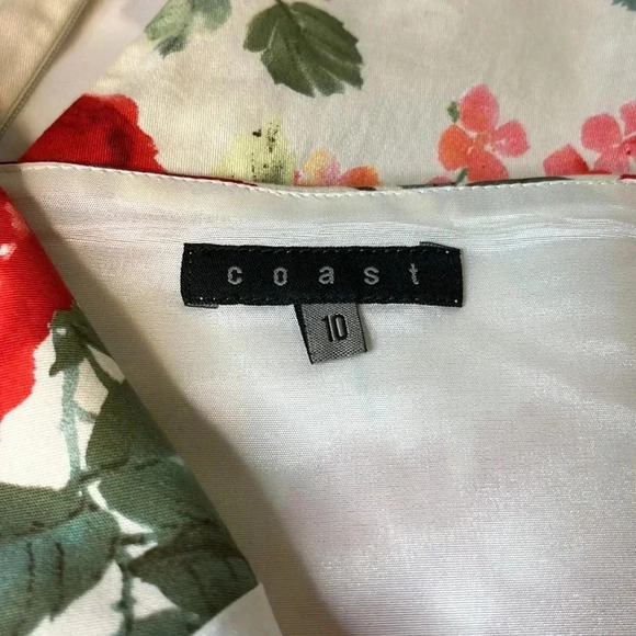 Coast Floral Print Coset Top & Pencil Skirt Set - Picture 13 of 15